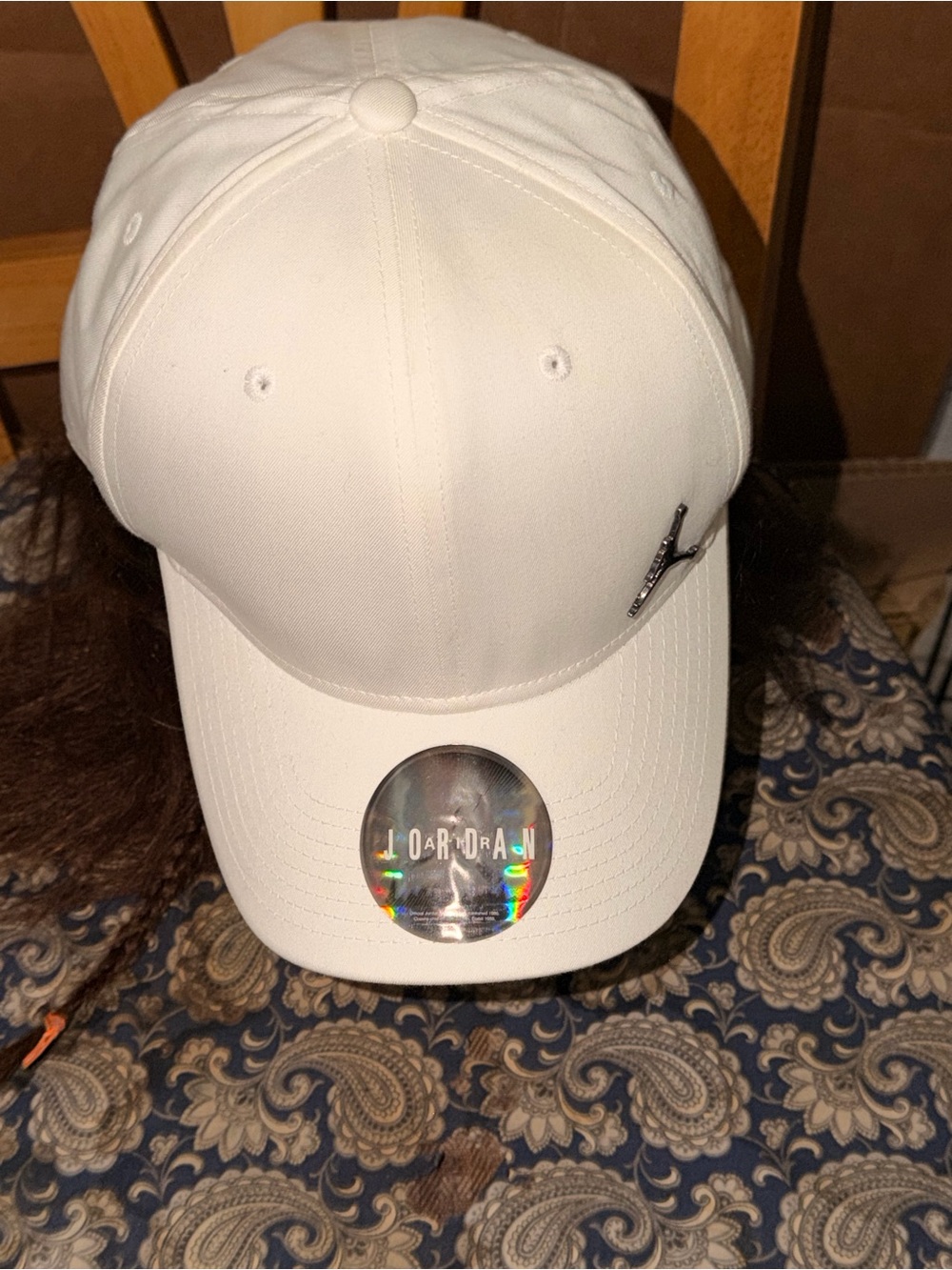 Jordan Heritage 86 White Adjustable Hat